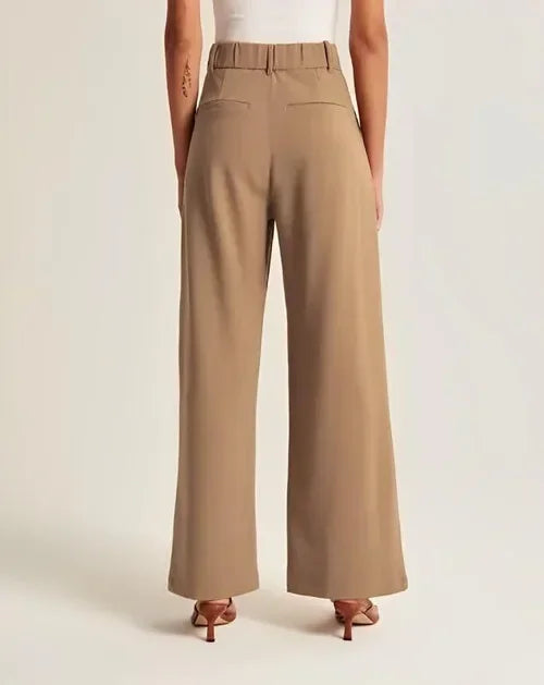 Wide Leg Tailored Pants