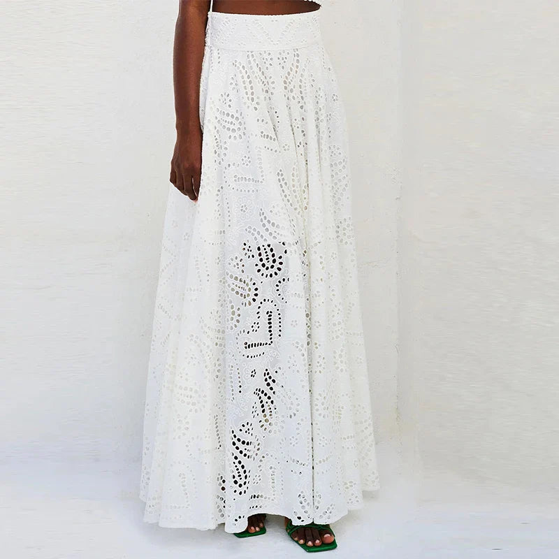 Embroidered Two-Piece Set